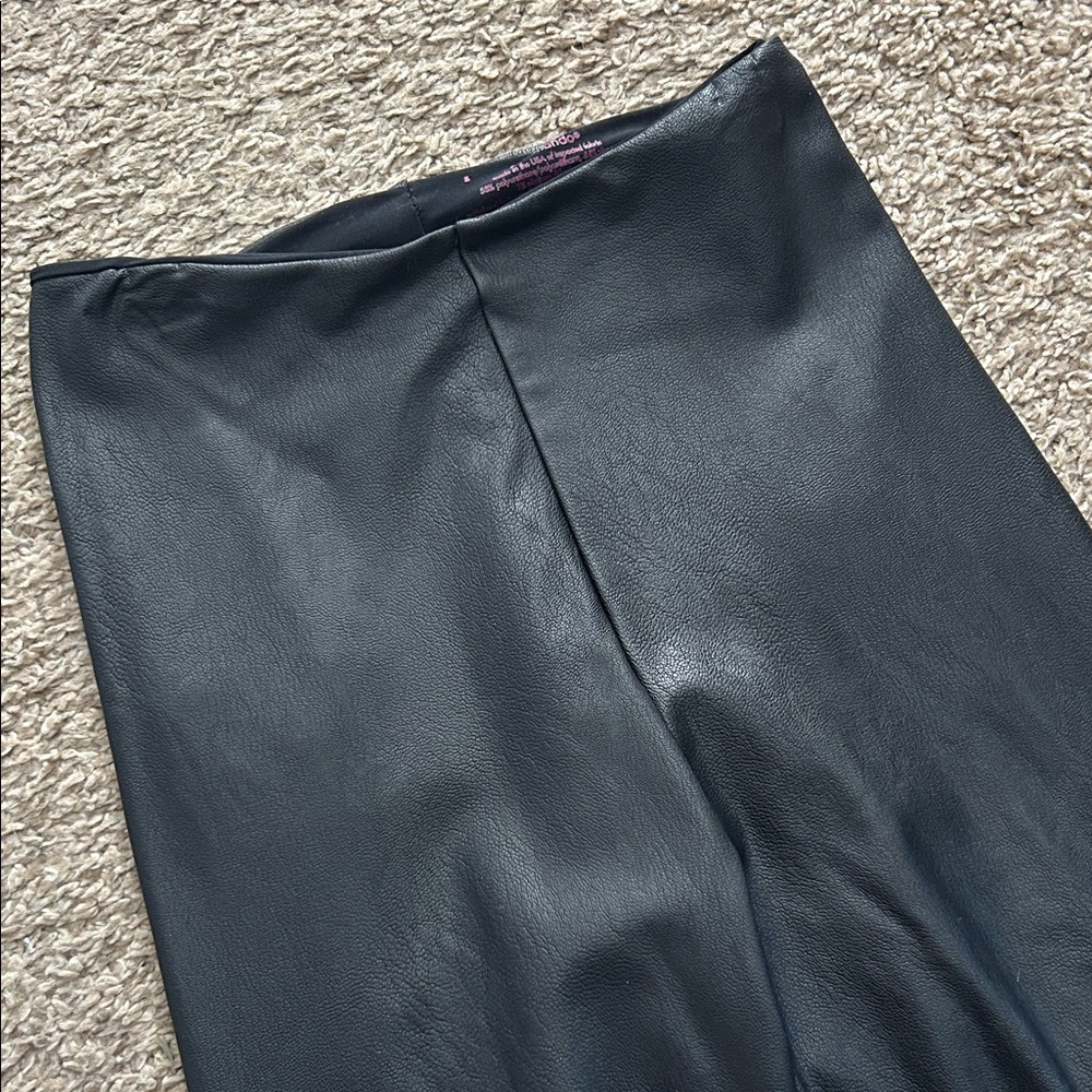 Commando Black Leather Leggings - image 5